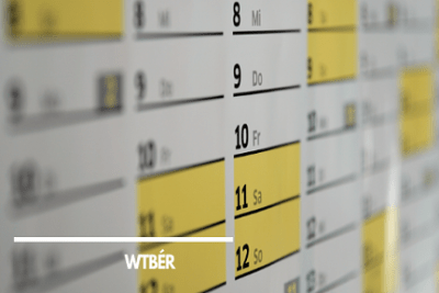 Személyi jövedelem adó változások WTBÉR blogban naptár háttérképpel