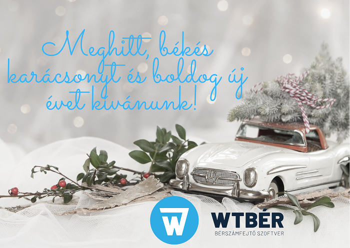Boldog karácsonyt kíván a WTbérTeam