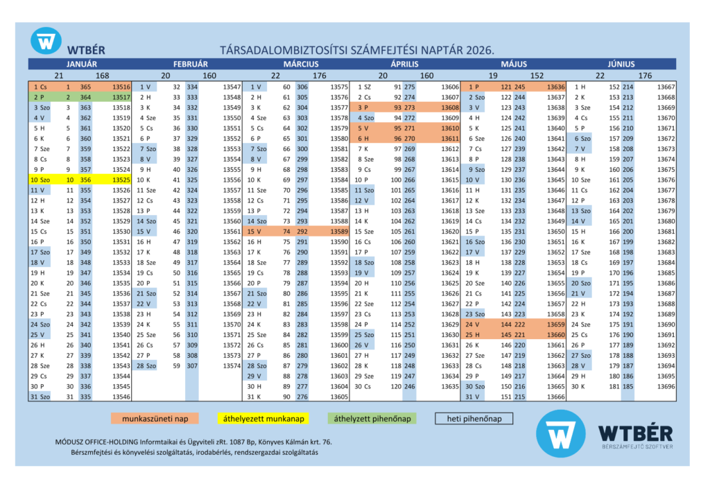 Wtbér Tb-naptár 2026.01.-6hó